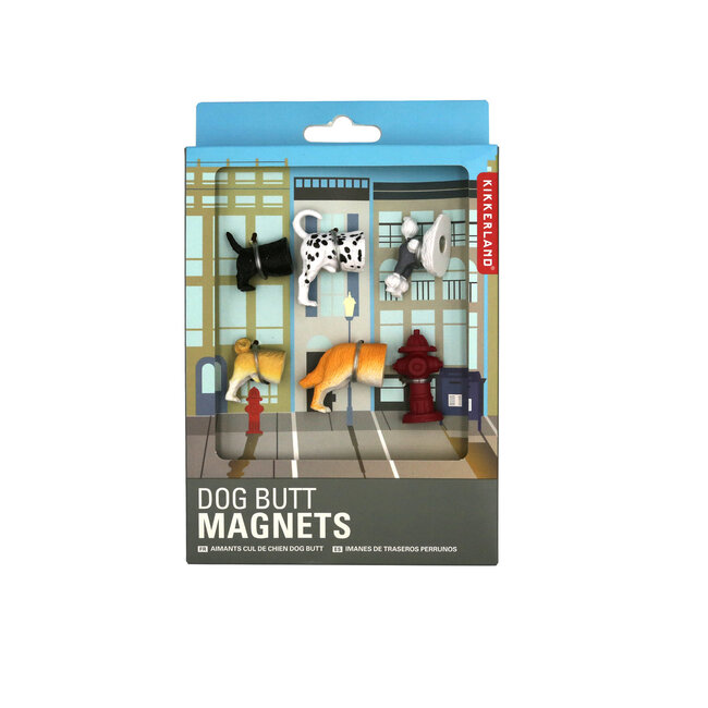 Dog Butt Magnets - Set of 6