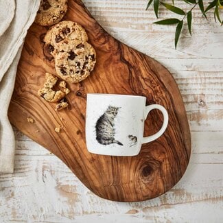 WRENDALE 'CAT & MUG' Cat Mug - 14oz