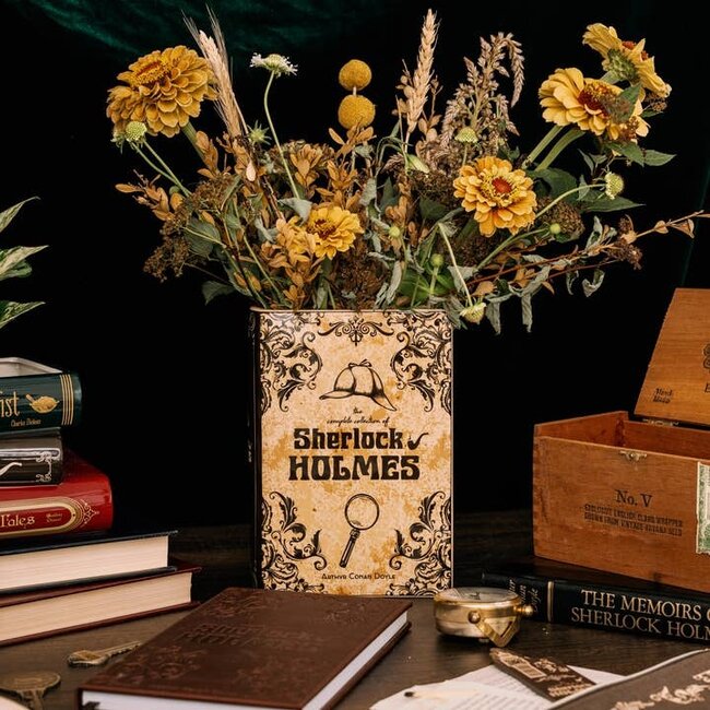 Large Book Vase, Sherlock Holmes