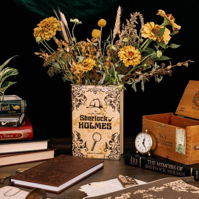 Large Book Vase, Sherlock Holmes