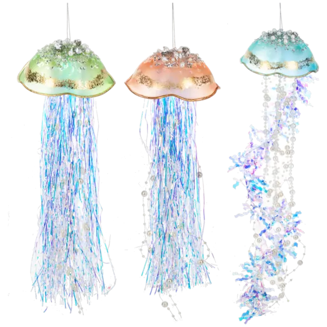 Jellyfish Ornaments (more colours)