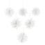 Honeycomb Snowflake Ornament Set (more designs)