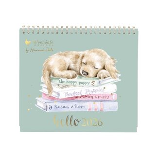 WRENDALE Desk Calendar 2026