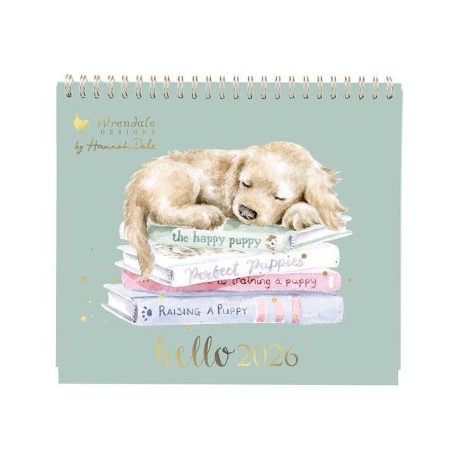 WRENDALE Desk Calendar 2026