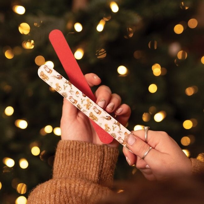 Wrendale 'WINTER WOODLAND' Woodland Animal Christmas Nail File