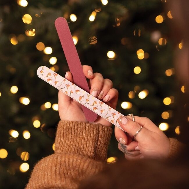 Wrendale 'SEASON'S TWEETINGS' Robin Christmas Nail File