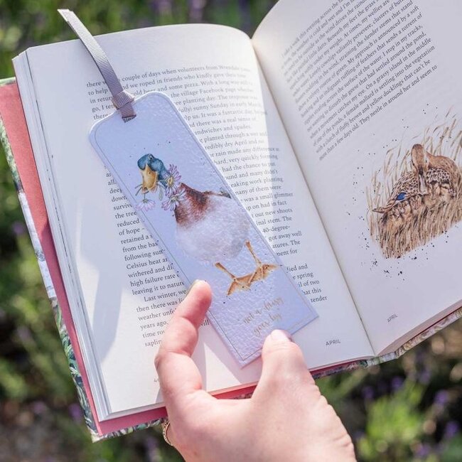 Wrendale 'NOT A DAISY GOES BY' Duck Bookmark