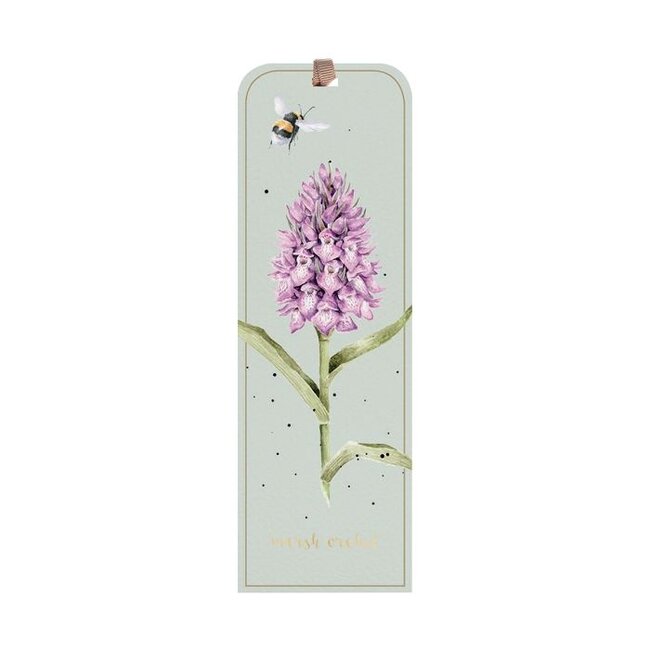 WRENDALE 'THE MARSH ORCHID' Bee Bookmark