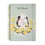 Wrendale 'DANDY DAY' Guinea Pig Large Spiral Bound Journal - A4