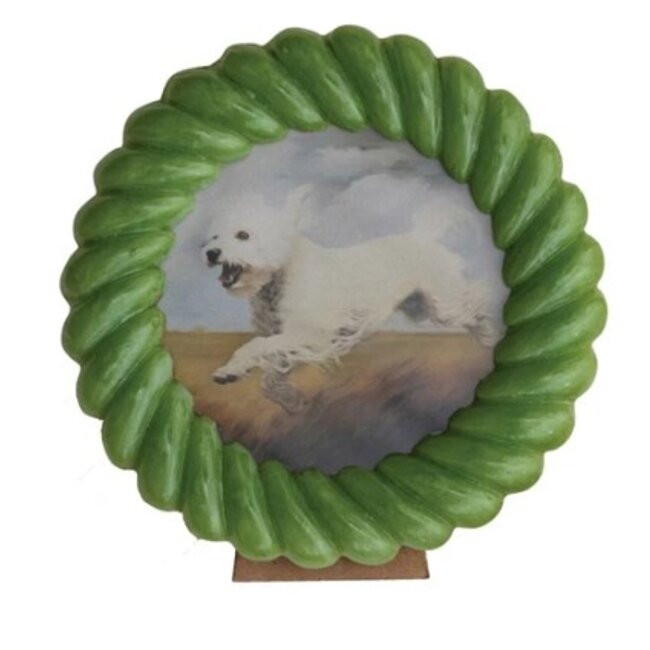 Resin Ball/Twisted Photo Frame (4" x 4")