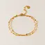 Lover’s Tempo Ray Layered Bracelet - Waterproof Gold