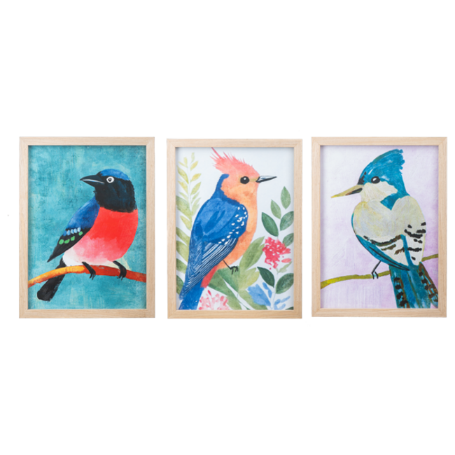 Print Bird Wall Decor (more designs)