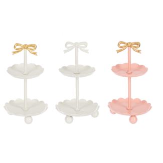 2 Tier Stand with Bow (more colours)