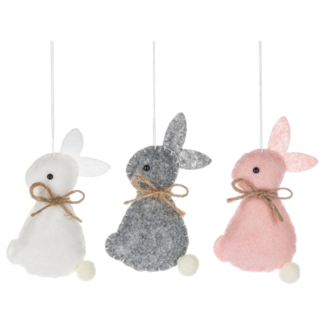 Felt Rabbit Ornament
