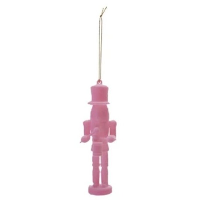 Flocked Plastic Soldier Ornament (more colours)