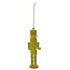 Flocked Plastic Soldier Ornament (more colours)