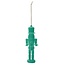 Flocked Plastic Soldier Ornament (more colours)
