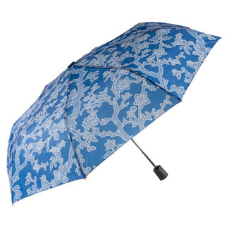 Travel Umbrella Blue Floral