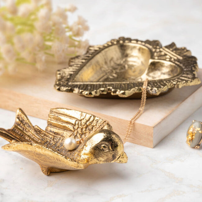 Bird Metal Ring Bowl