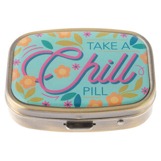 Small Metal Pill Case Chill Pill