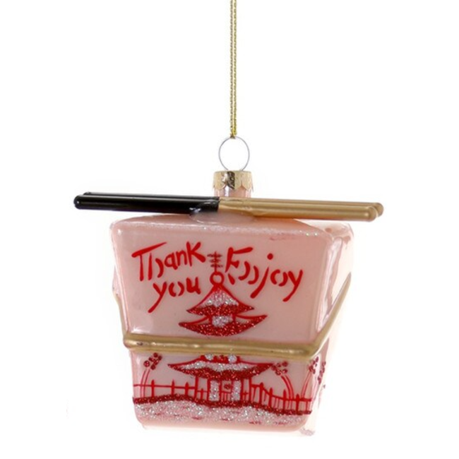 Chinese Take Out Box Ornament (more colours)