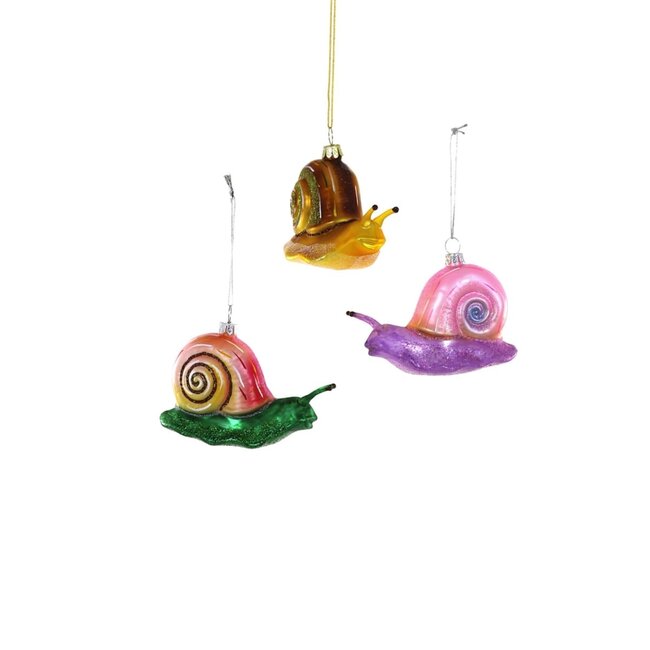 Fern Snail Ornaments (3 designs)