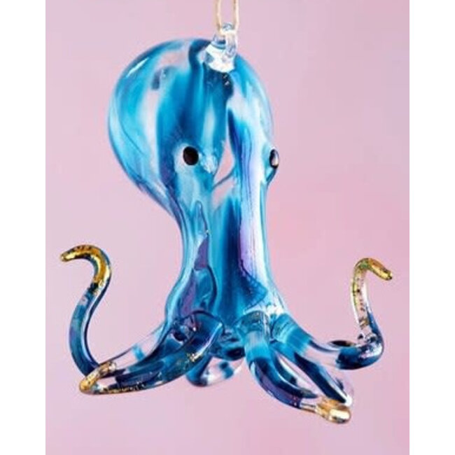 Glitterville Octopus Ornament (more colours)