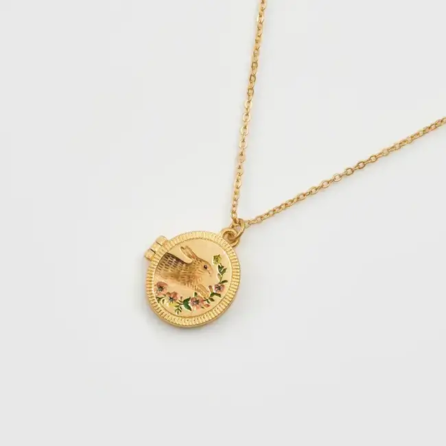 Fable England Running Bunny Locket