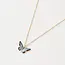 Fable England Fable - Blue Butterfly Necklace - Short