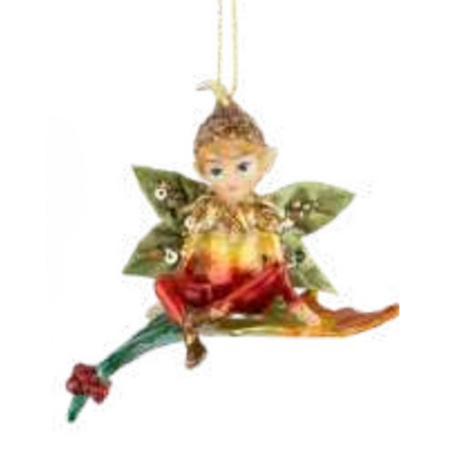 Painted Resin Fairies Ornaments