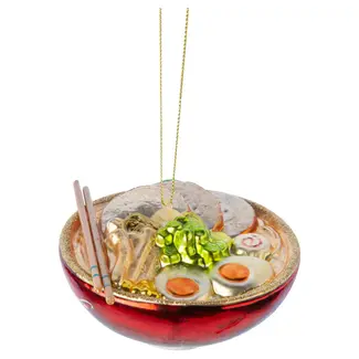 Glass Noodle Bowl Ornament