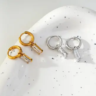 Hackney Nine Caca Drop Hoop Earrings (more colours)