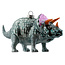 Blue Triceratops Dinosaur Mercury Glass Ornament