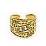 Hackney Nine Buena Multi Banded Adjustable Ring