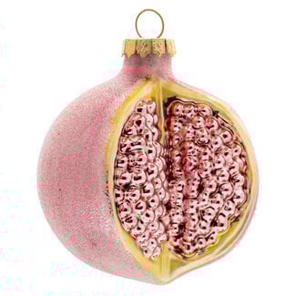 Pomegranate Glass Ornament