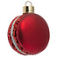Red Macaron Mercury Glass Ornament
