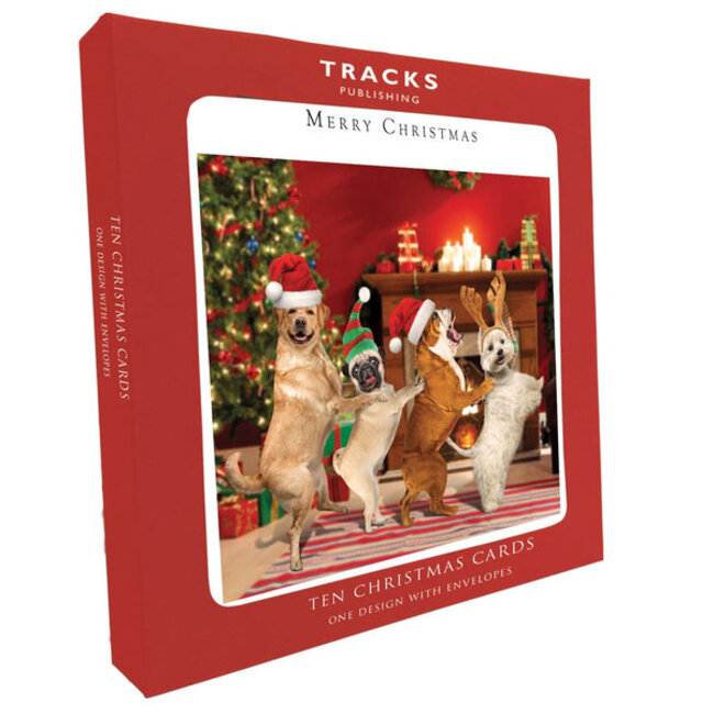 Christmas Cards - Dog Dance Party