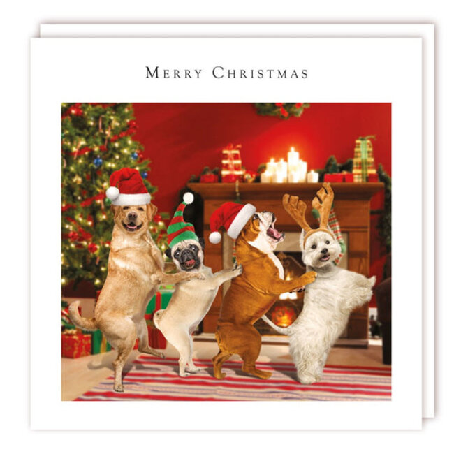 Christmas Cards - Dog Dance Party
