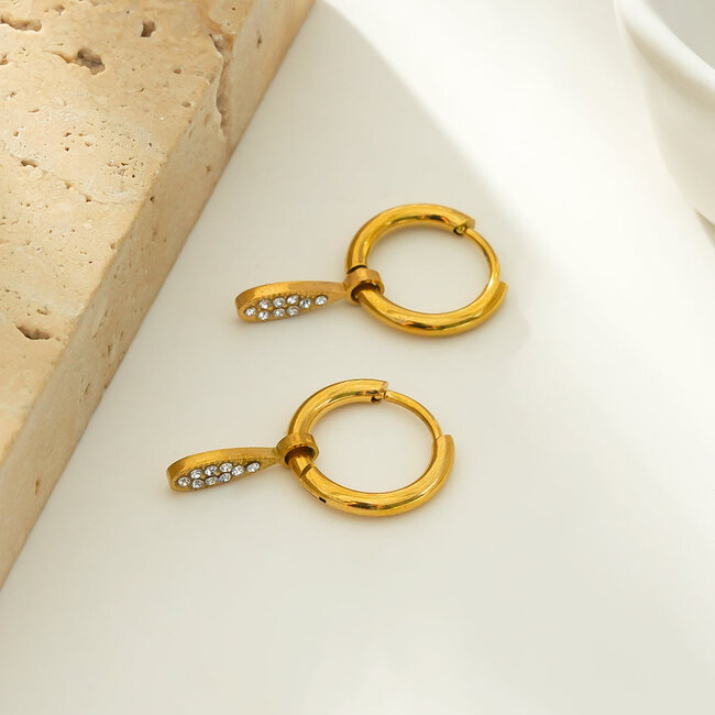 Hackney Nine Monterey Gold Earrings