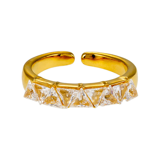 Hackney Nine Ally Gold Ring