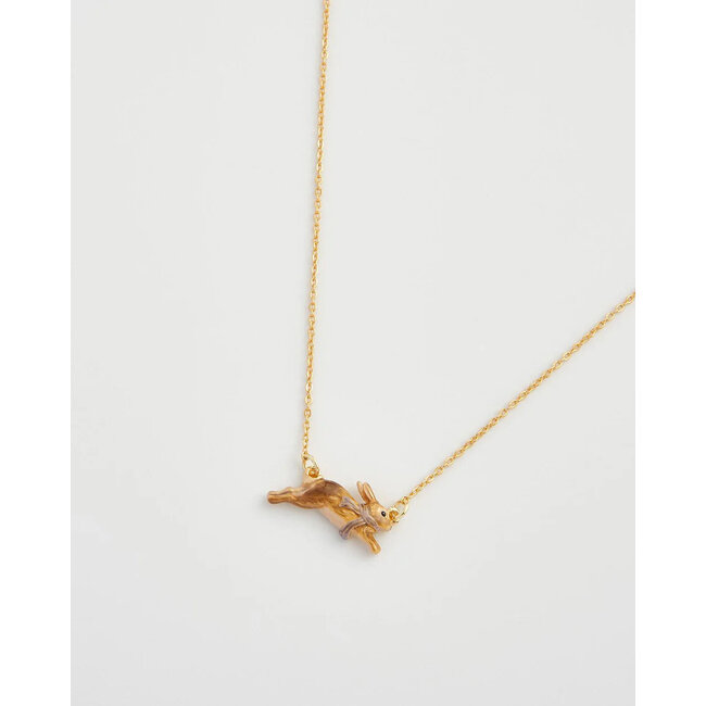 Fable England Fable Cozy Bunny Necklace
