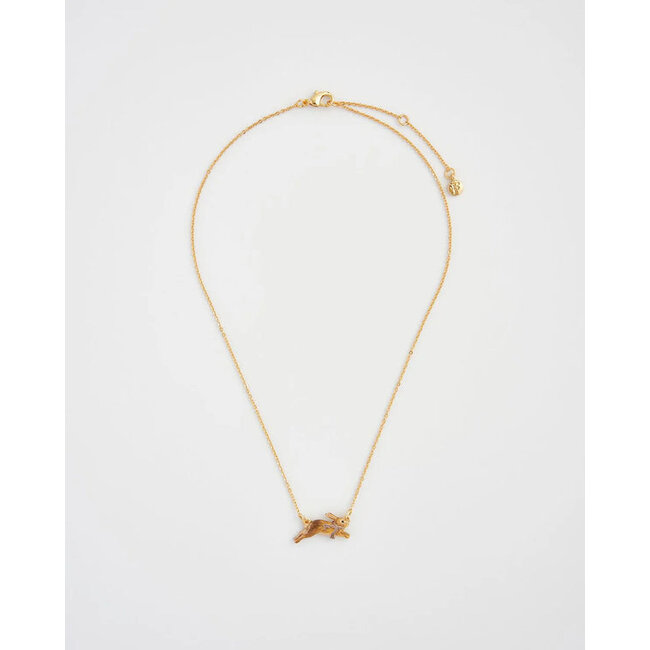 Fable England Fable Cozy Bunny Necklace