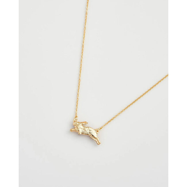 Fable England Fable Cozy Bunny Necklace