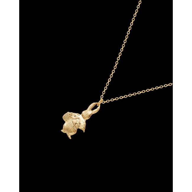 Fable England Peter Rabbit Cotton-Tail Toggle Necklace