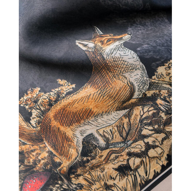 Fable England A Night's Tale Narrative Square Scarf