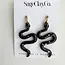 SageClayCo Snake Dangles