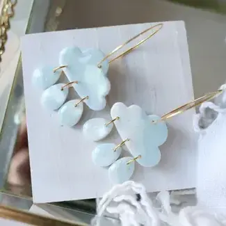 Petal & Posy Cumulus Hoop Earrings