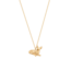 Fable England Resting Fawn Gold Chain Necklace