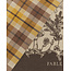 Fable England Woodland Tales Taupe Jacquard Scarf