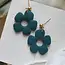 Petal & Posy Groove Earrings - Willow